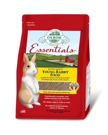 Oxbow Essentials Bunny Basics Young Rabbit Food